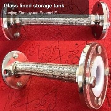 Glass lined storage tank