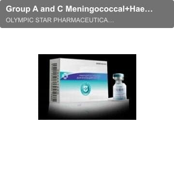 Group A and C Meningococcal+Haemophilus Type B Conjugate Vaccine