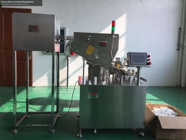Gummy Bear Counting Filling Machine