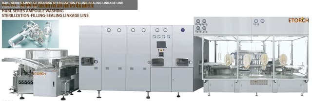 HABL SERIES AMPOULE WASHING STERILIZATION-FILLING-SEALING LINKAGE LINE