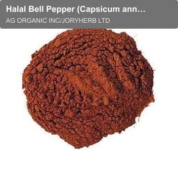 Halal Bell Pepper (Capsicum annuum) Extract Powder 10:1