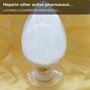 Heparin other active pharmaceutical ingredients