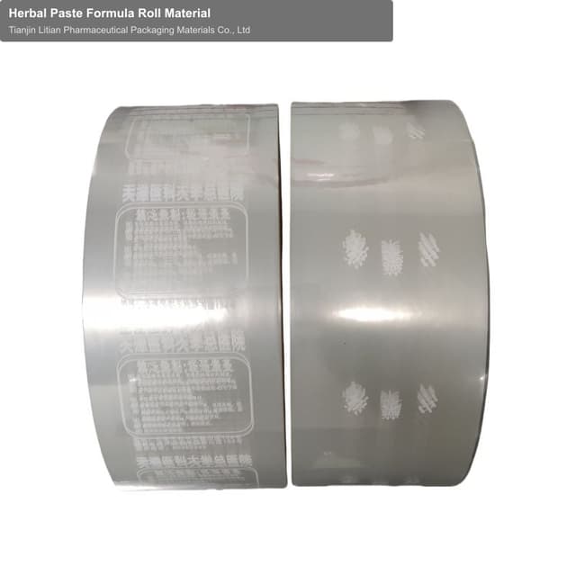 Herbal Paste Formula Roll Material