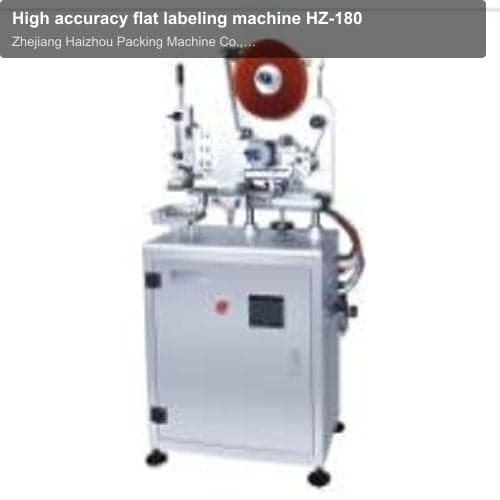 High accuracy flat labeling machine HZ-180
