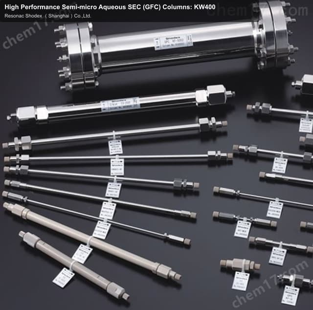 High Performance Semi-micro Aqueous SEC (GFC) Columns: KW400