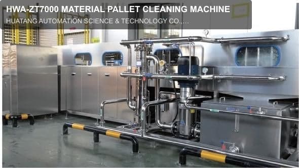 HWA-ZT7000 MATERIAL PALLET CLEANING MACHINE