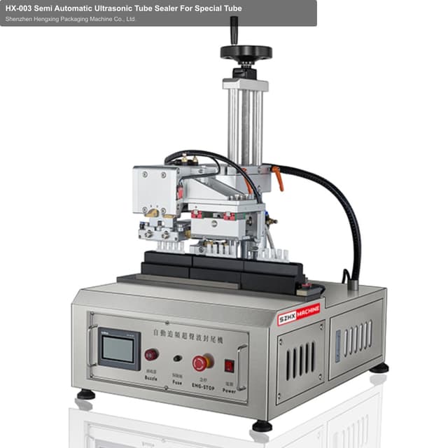 HX-003 Semi Automatic Ultrasonic Tube Sealer For Special Tube