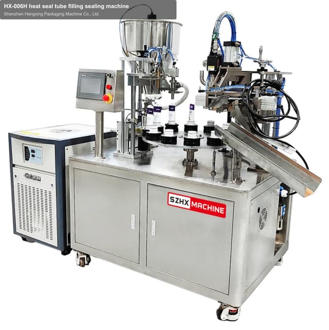 HX-006H heat seal tube filling sealing machine