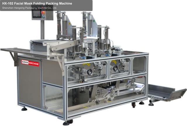 HX-102 Facial Mask Folding Packing Machine