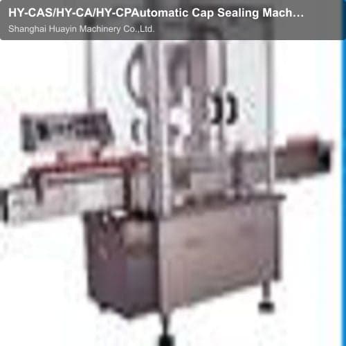 HY-CAS/HY-CA/HY-CPAutomatic Cap Sealing Machine