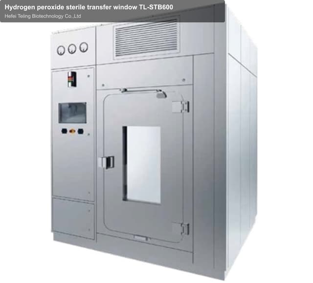 Hydrogen peroxide sterile transfer window TL-STB600