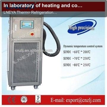 In laboratory of heating and cooling circulation device