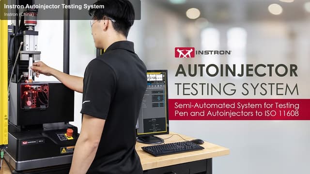 Instron Autoinjector Testing System