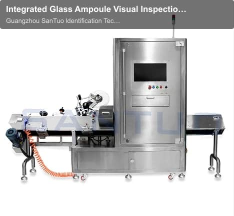 Integrated Glass Ampoule Visual Inspection and Labeling System