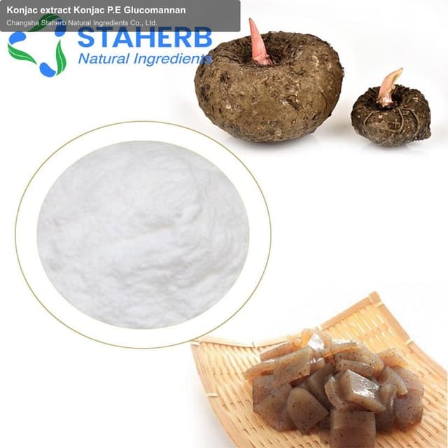 Konjac extract Konjac P.E Glucomannan