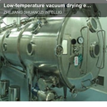 Low-temperature vacuum drying equipment