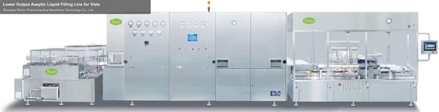 Lower Output Aseptic Liquid Filling Line for Vials