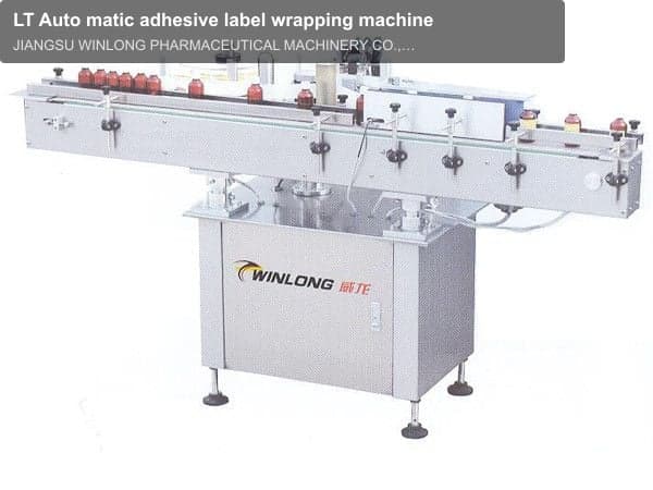 LT Auto matic adhesive label wrapping machine