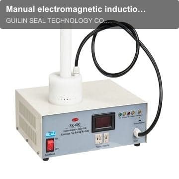 Manual electromagnetic induction aluminum foil sealing machine sr-600