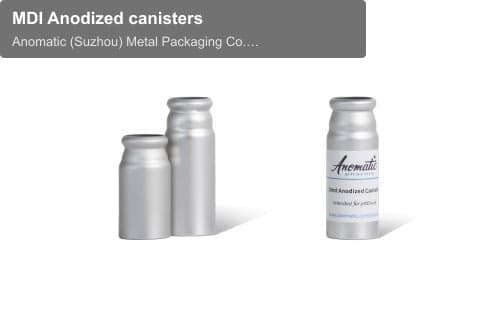 MDI Anodized canisters