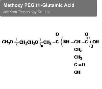Methoxy PEG tri-Glutamic Acid