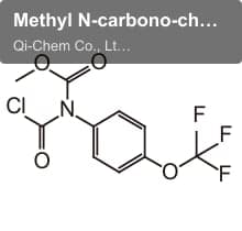 Methyl N-carbono-chloridoyl-N-[4-(trifluoromethoxy)-phenyl]carbamate