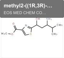 methyl2-((1R,3R)-3-amino-1-hydroxy-4-methylpentyl)thiazole-4-carboxylate