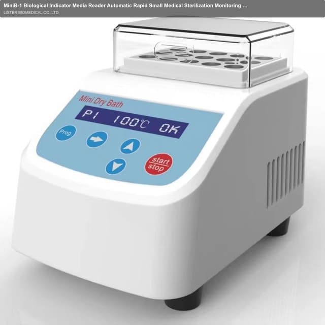 MiniB-1 Biological Indicator Media Reader Automatic Rapid Small Medical Sterilization Monitoring Device