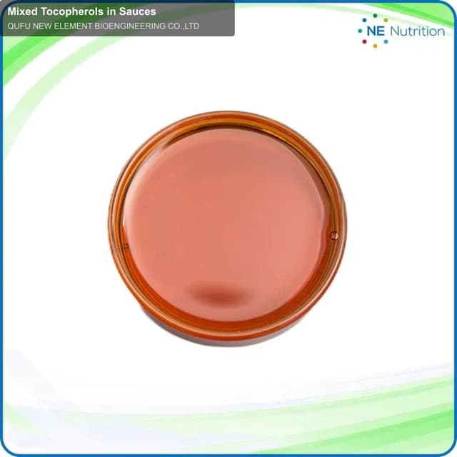 Mixed Tocopherols in Sauces