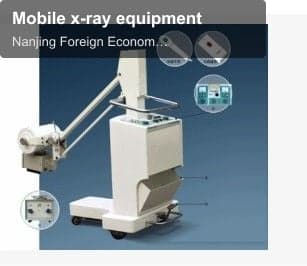 Mobile x-ray equipment