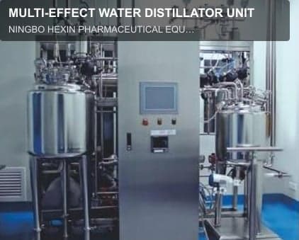 MULTI-EFFECT WATER DISTILLATOR UNIT