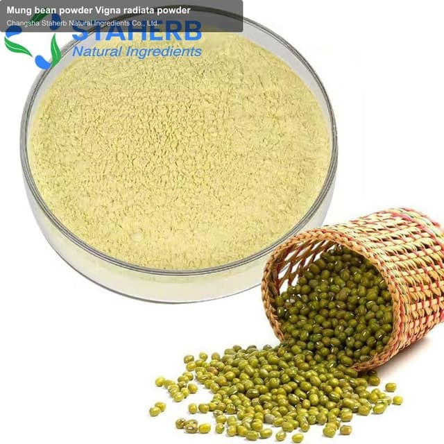 Mung bean powder Vigna radiata powder