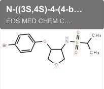 N-((3S,4S)-4-(4-bromophenoxy)tetrahydrofuran-3-yl)propane-2-sulfonamide