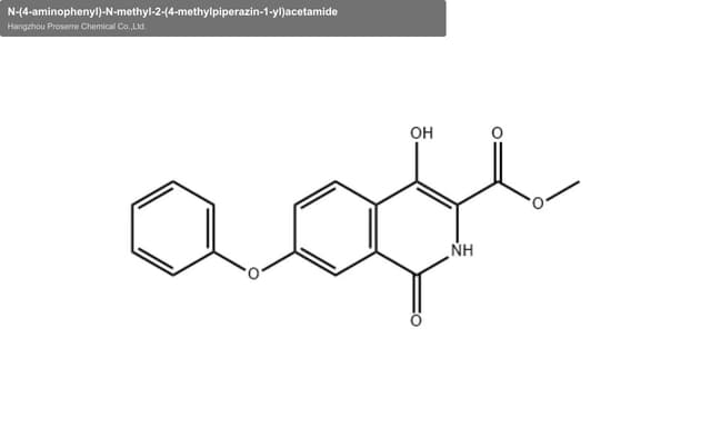 N-(4-aminophenyl)-N-methyl-2-(4-methylpiperazin-1-yl)acetamide