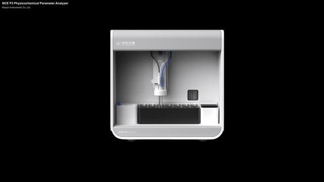 NCE P3 Physicochemical Parameter Analyzer