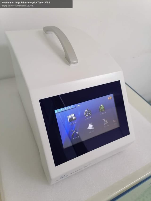 Needle cartridge Filter Integrity Tester V6.5