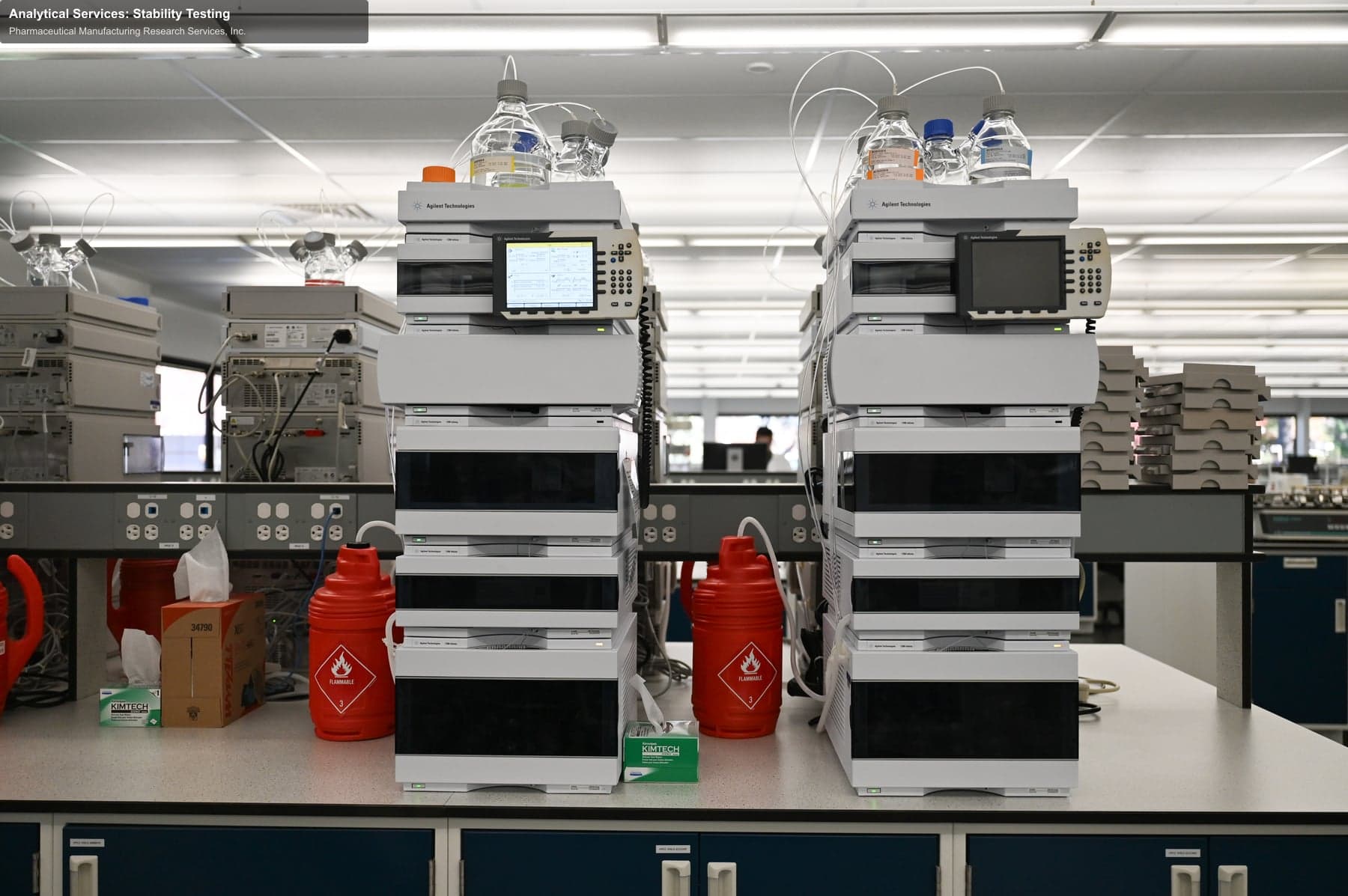 Pharmaceutical Manufacturing Research Services, Inc. offer service "Analytical Services: Stability Testing"