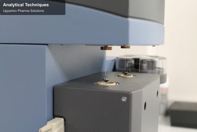 Upperton Pharma Solutions offer service "Analytical Techniques"
