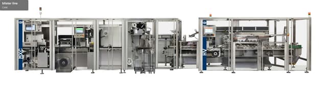 CAM offer service "blister line"