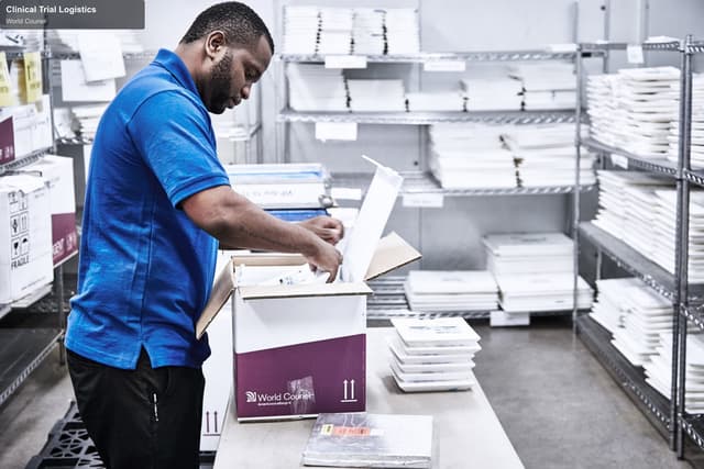 World Courier offer service "Clinical Trial Logistics"