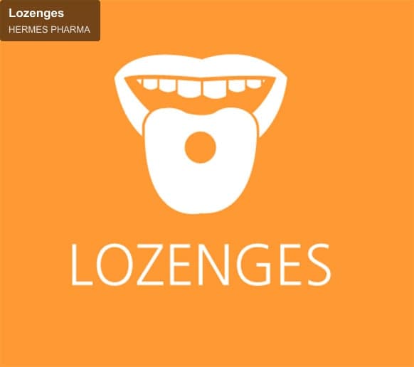 HERMES PHARMA offer service "Lozenges"