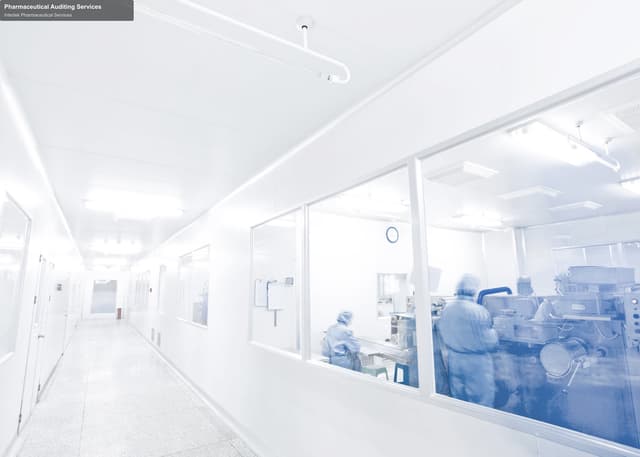 Intertek Pharmaceutical Services offer service "Pharmaceutical Auditing Services"