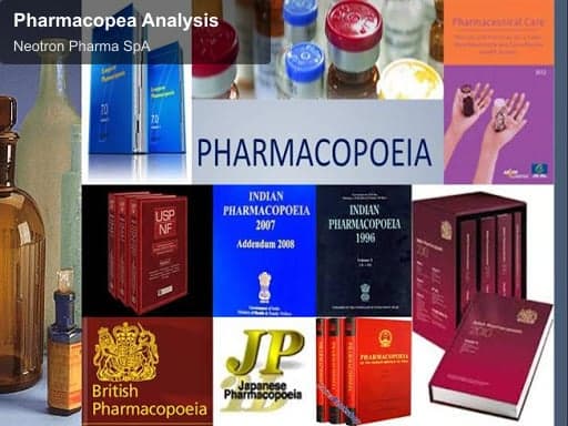 Neotron Pharma SpA offer service "Pharmacopea Analysis"