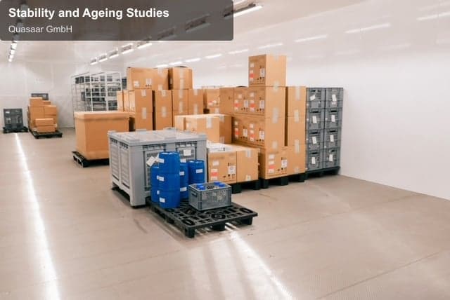 Quasaar GmbH offer service "Stability and Ageing Studies"