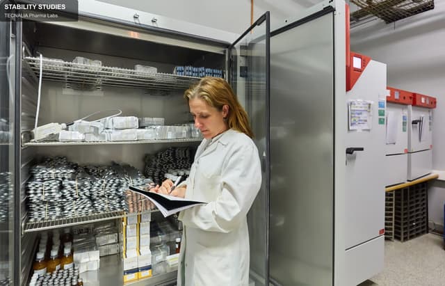 TECNALIA Pharma Labs offer service "STABILITY STUDIES"