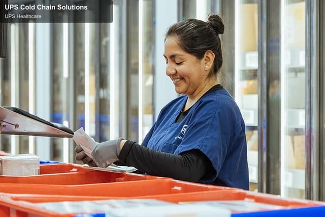 UPS Healthcare offer service "UPS Cold Chain Solutions"