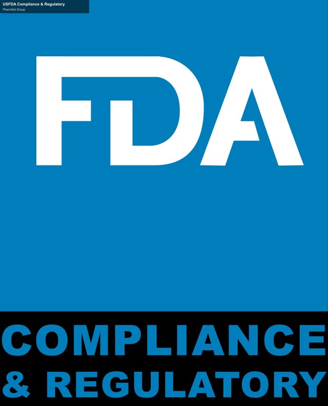 PharmSol Group offer service "USFDA Compliance & Regulatory"