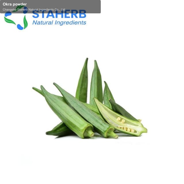 Okra powder
