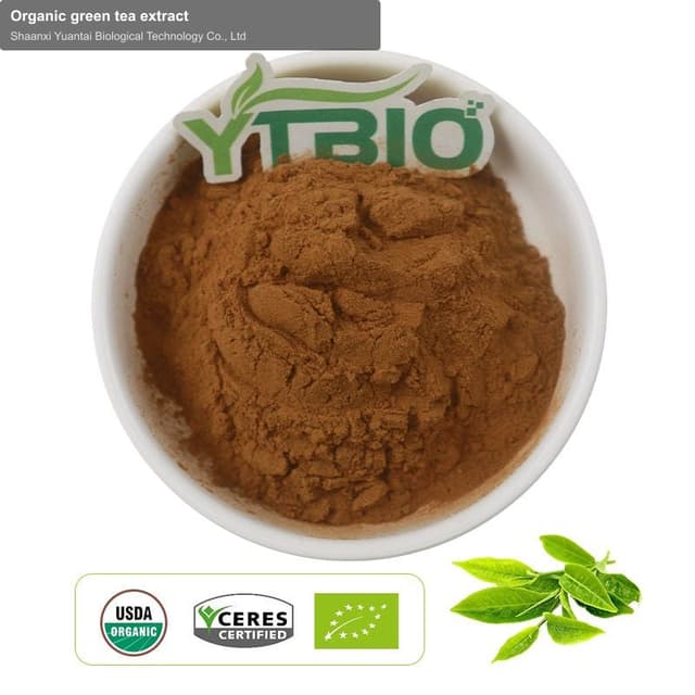Organic green tea extract