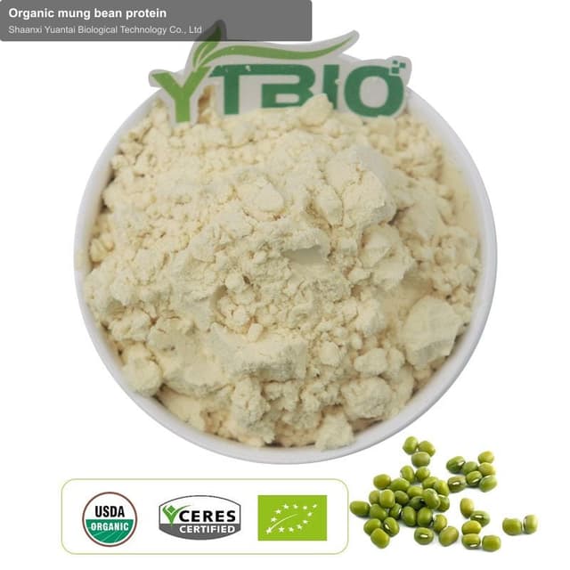 Organic mung bean protein